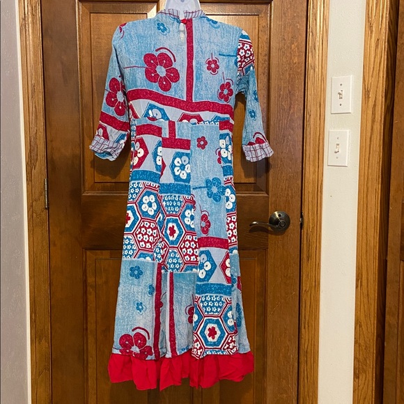 AYASYA BOHO Vibrant Color Intricate Patterns Tropical Gypsy Size Small / Medium - Picture 6 of 12